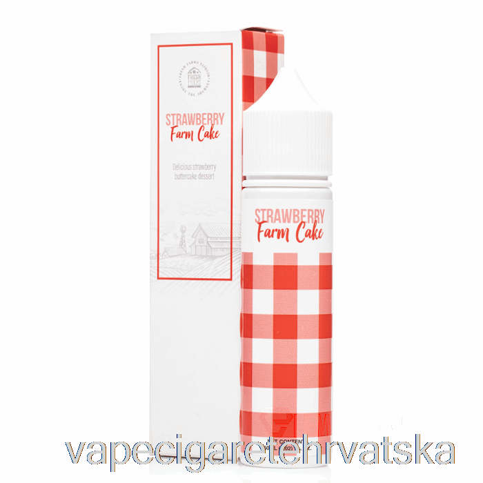 Vape Cigarete Kolač Sa Farme Jagoda - Svježe Farme - 60ml 6mg